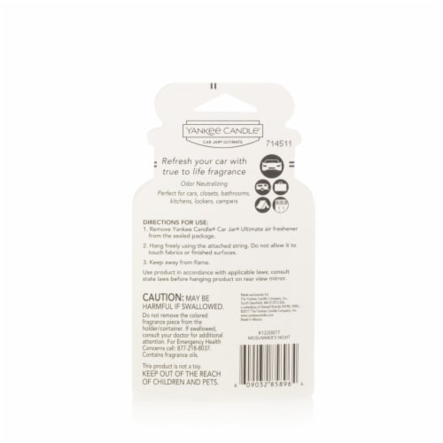 Yankee Candle® MidSummer's Night® Car Jar Ultimate Perspective: top