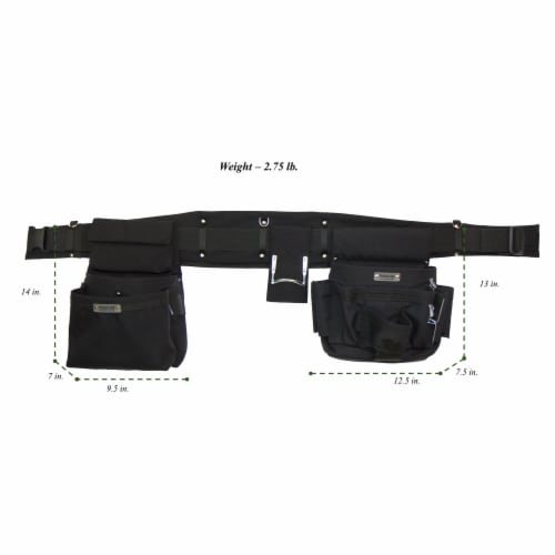 Boulder Bag Ultimate Comfort Combo 100 Electrician Tool Belt 31 35 Black 1 Piece King Soopers