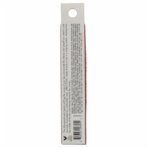 e.l.f. Srsly Satin Lipstick - Cherry Perspective: top