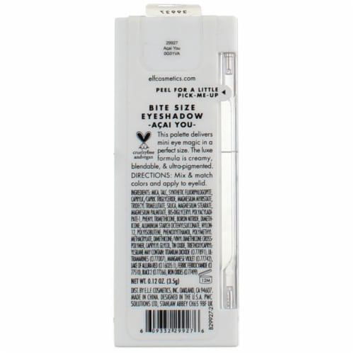 e.l.f. Bite-Size Eyeshadow Acai You Perspective: top