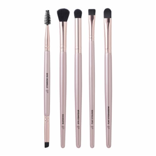e.l.f. Ultimate Eyes 5 Piece Makeup Brush Collection Perspective: top