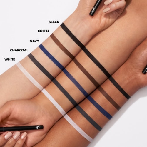 e.l.f. No Budge Retractable Eyeliner Charcoal Perspective: top