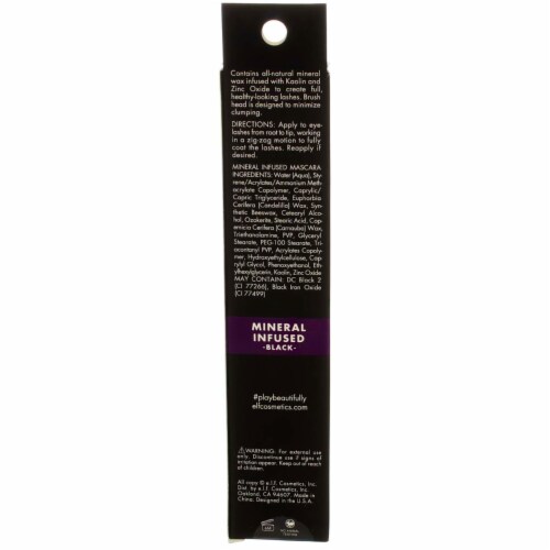e.l.f. Mineral Infused Black Mascara Perspective: top