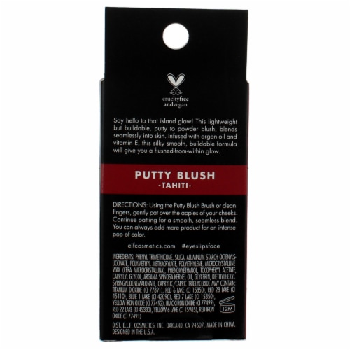 e.l.f. Putty Blush Tahiti Perspective: top