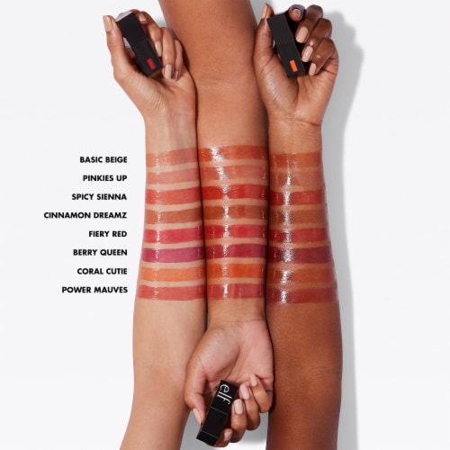 e.l.f. Glossy Lip Stain With Gloss-To-Stain Finish Spicy Sienna Perspective: top