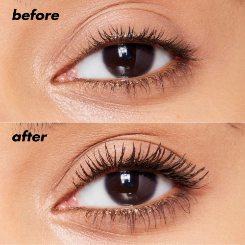 e.l.f. Big Mood Mega Volume & Lifting Mascara with Hourglass Brush - Deep Brown Perspective: top
