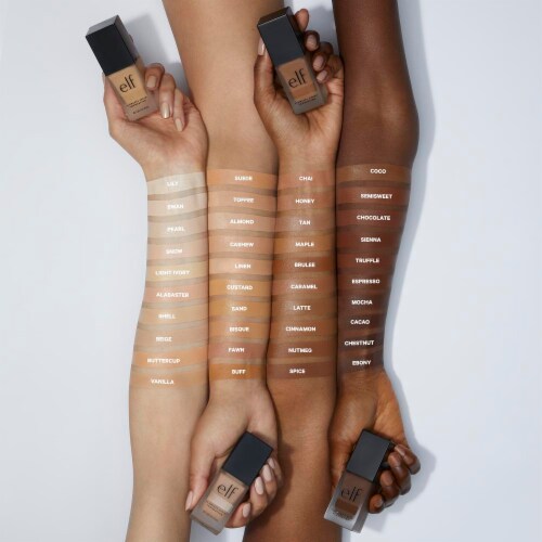 e.l.f. Flawless Satin Foundation Light Ivory Perspective: top