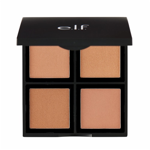 e.l.f. Powder Bronzer Palette Bronzed Beauty Perspective: top