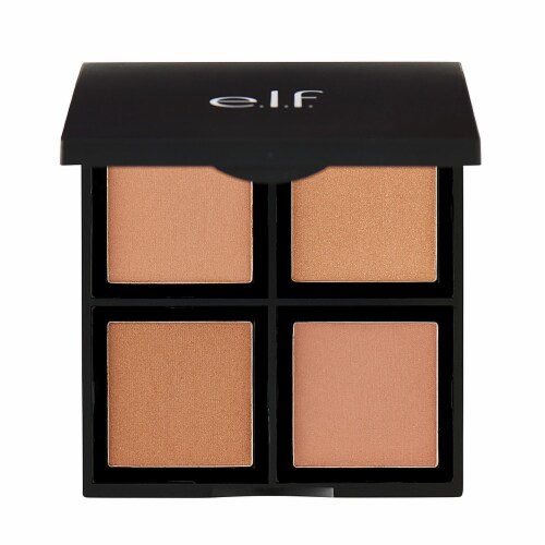 e.l.f. Powder Bronzer Palette Bronzed Beauty Perspective: top