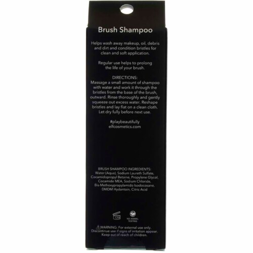 e.l.f. Brush Shampoo Perspective: top