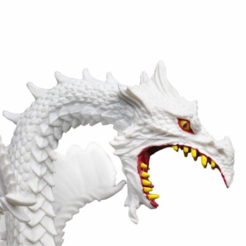 Glow-in-the-Dark Snow Dragon Toy Perspective: top