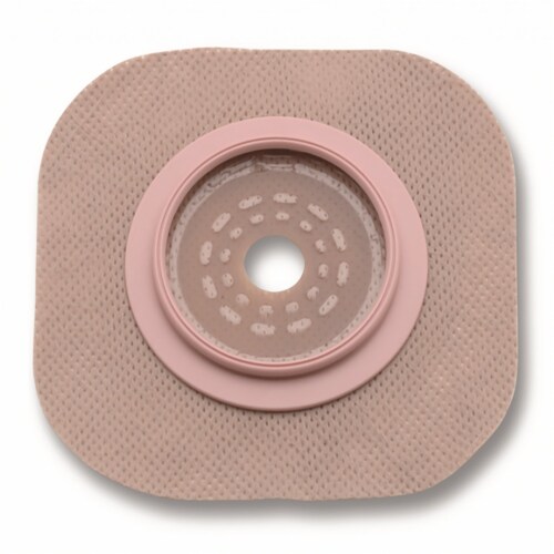 New Image Flextend Trim to Fit Ostomy Barrier Adhesive Tape 102 mm Flange 5 per Box 14606 Perspective: top