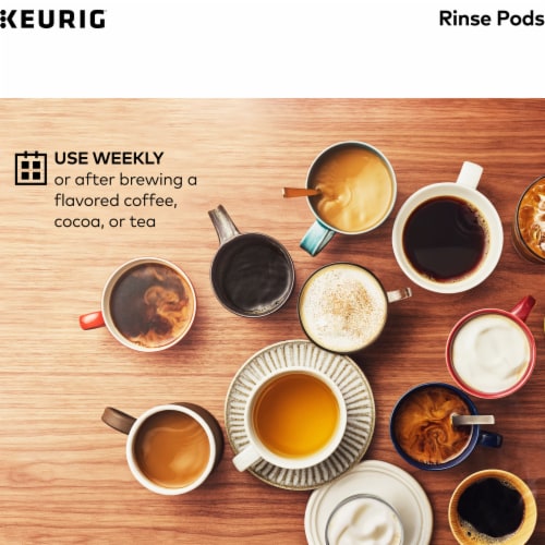 Keurig Rinse K-Cup Pods Perspective: top