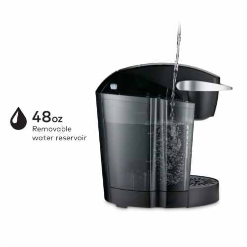 Keurig K-Classic Single Serve K-Cup Pod Coffee Maker, Black Perspective: top