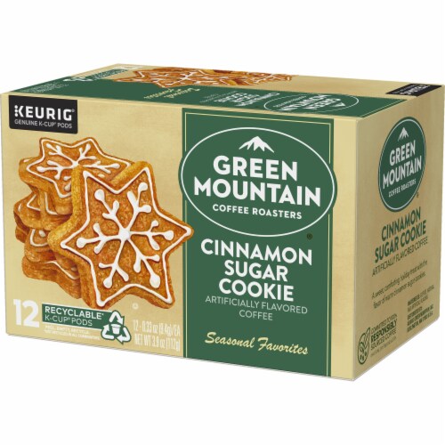 Green Mountain Coffee Roasters Cinnamon Sugar Cookie Light Roast K Cup Coffee Pods 12 ct Harris Teeter
