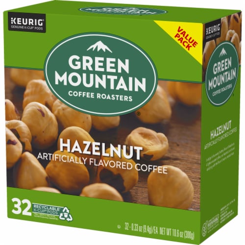 Green Mountain Coffee Roasters® Hazelnut Light Roast K-Cup Coffee Pods Perspective: top