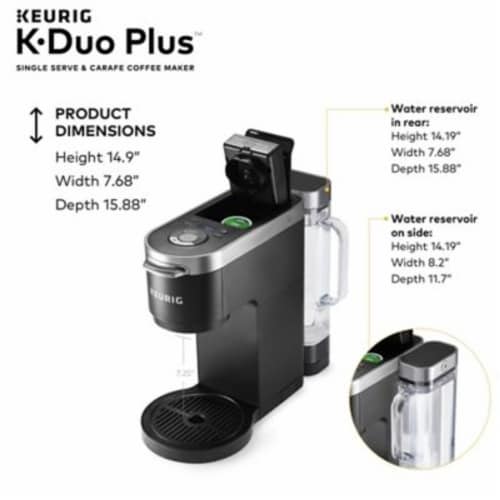 Keurig® K-Duo™ Single Serve & Carafe Coffee Maker - Black, 1 ct - Fry's  Food Stores