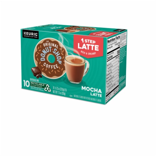 The Original Donut Shop Mocha Latte K Cup Coffee Pods 10 ct