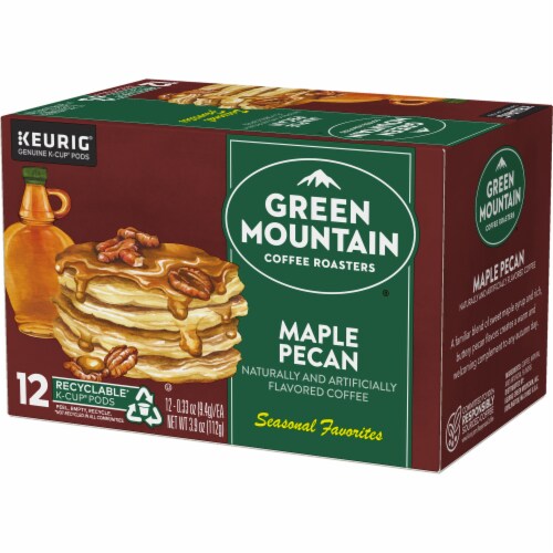 Green Mountain Coffee Roasters® Maple Pecan Coffee Medium Roast K-Cup Coffee Pods Perspective: top