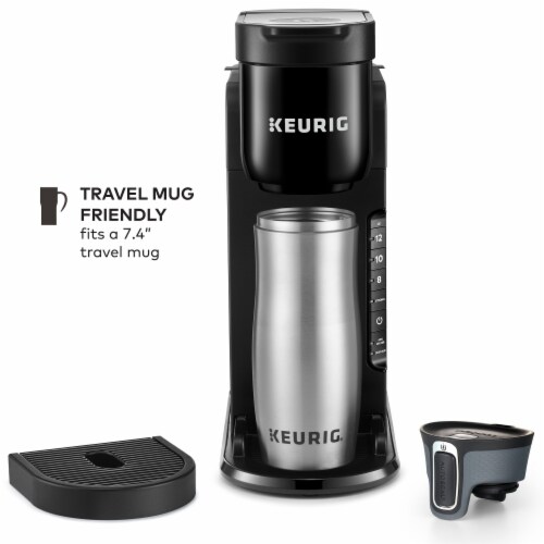 Keurig K-Express Single Serve K-Cup Pod Coffee Maker, Black Perspective: top