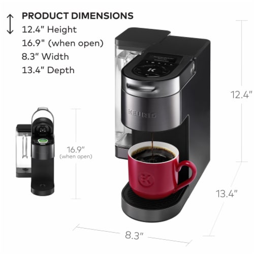 Coffee Maker, Single Serve K-Cup Pod Coffee Brewer, With Iced