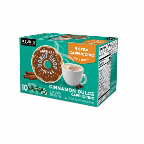 The Original Donut Shop Cinnamon Dulce Cappuccino K Cup Coffee Pods 10 ct Harris Teeter