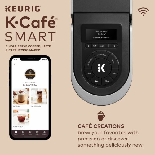 Keurig® Brewer - Black Perspective: top