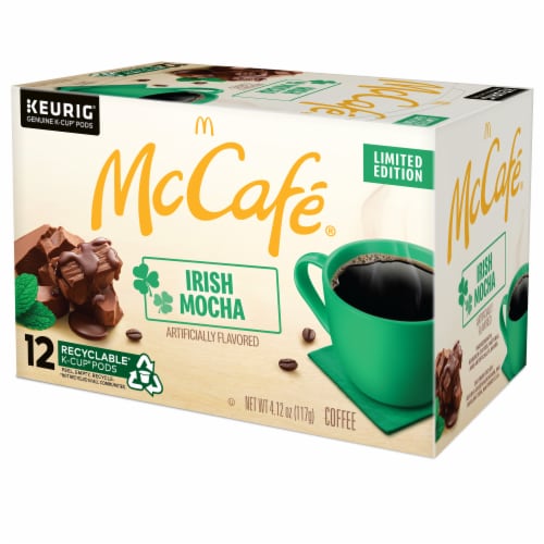 McCafé® Irish Mocha Light Roast K-Cup Coffee Pods Perspective: top