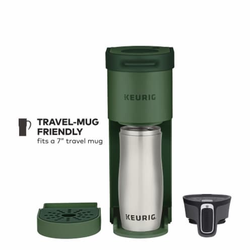 Keurig - K-Mini Single Serve K-Cup Pod Coffee Maker - Evergreen