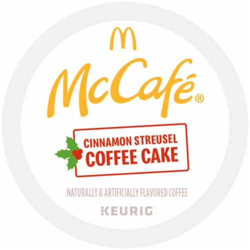 McCafe® Cinnamon Strussel Coffee Cake K-Cups Perspective: top