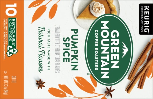 Green Mountain Coffee Roasters Pumpkin Spice K Cup Coffee Pods 10 ct Gerbes Super Markets