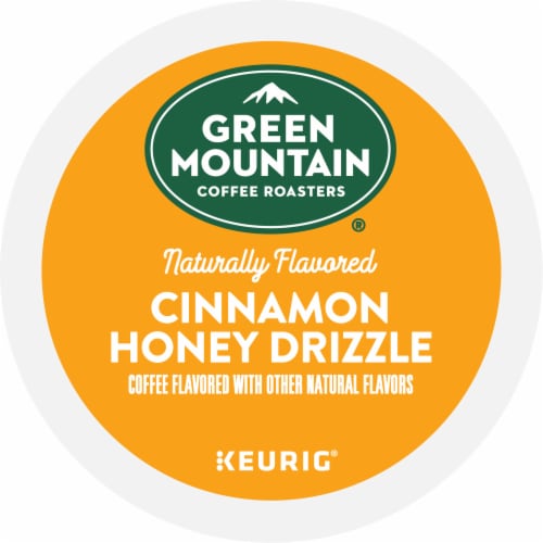 Green Mountain® Keurig® Cinnamon Honey Drizzle K-Cup® Pods Perspective: top