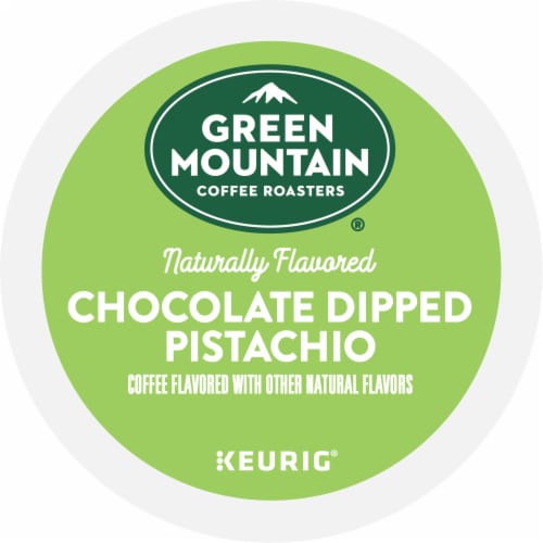 Green Mountain Coffee Roasters® Keurig® Chocolate Dipped Pistachio K-Cup® Coffee Pods Perspective: top