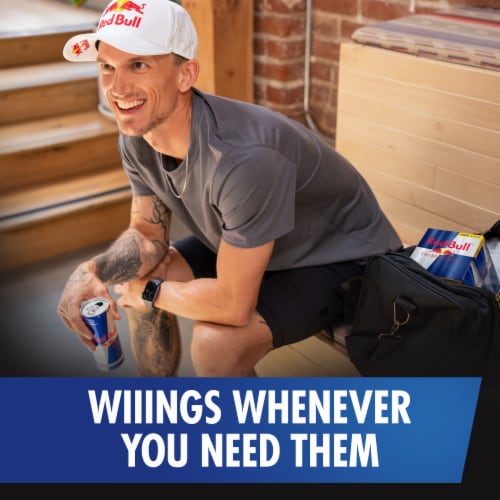 Red Bull® Energy Drink Variety Pack Cans Perspective: top