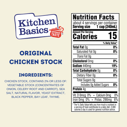 Kitchen Basics® Original Chicken Stock Perspective: top