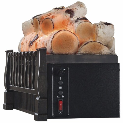 Duraflame Electric Log Set 4600 BTU Portable Heater with Realistic
