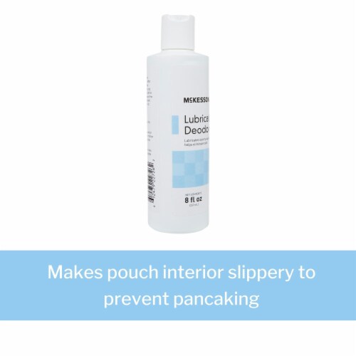 McKesson Lubricating Ostomy Appliance Deodorant 8 oz 137-5721, 1 Ct Perspective: top