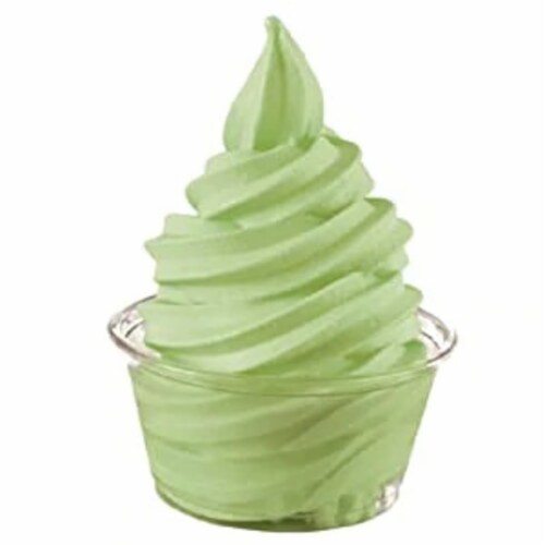 Honeydew Yogurt Powder, Probiotic Soft Serve Ice Cream Mix Perspective: top