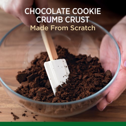 Marie Callender's Chocolate Satin Pie Frozen Dessert Perspective: top