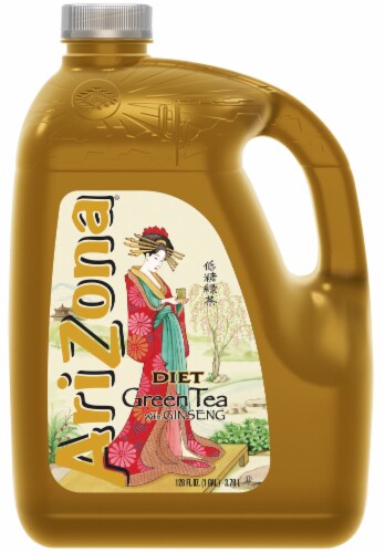 AriZona® Diet Green Tea with Ginseng Perspective: top