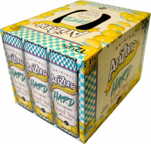AriZona Hard Iced Tea with Lemon Perspective: top