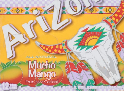Arizona All Natural Mucho Mango Suitcase Perspective: top