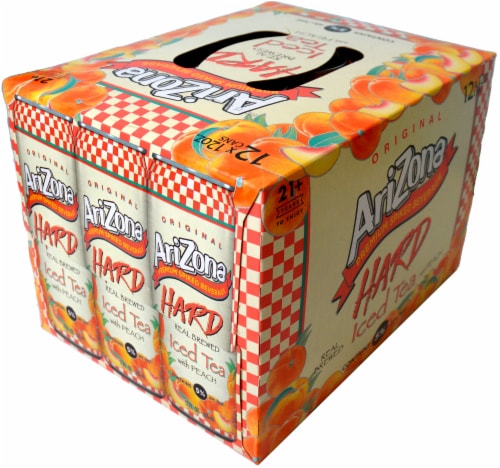 AriZona Hard Iced Tea with Peach Perspective: top