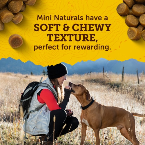 Zuke’s Mini Naturals Training Dog Treats Chicken Recipe Perspective: top