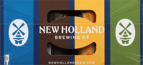New Holland Variety Pack Beer Cans Perspective: top