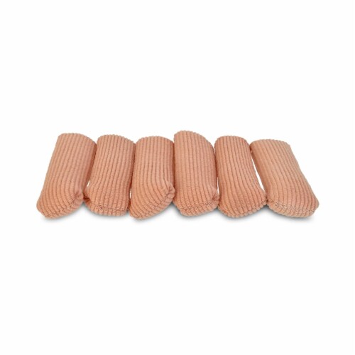 Silipos Beige Digit Cap Small Medium Pull-On for the Toe or Finger 10205, 6 Ct Perspective: top