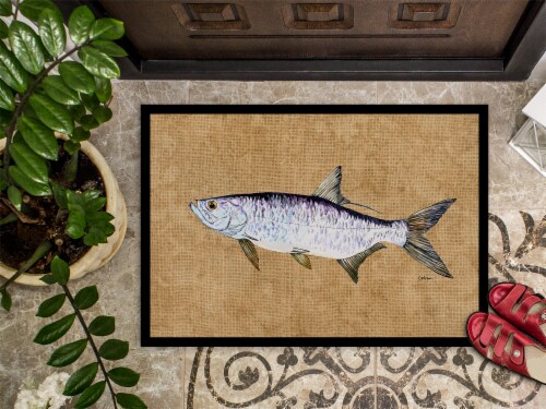 Carolines Treasures 8804MAT Tarpon Indoor or Outdoor Mat 18x27 