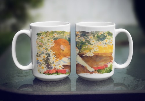 Carolines Treasures 6030CM15 Cat Coffee Mug 15 oz Perspective: top