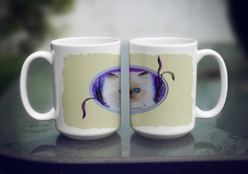 Carolines Treasures SS8020CM15 Cat Coffee Mug 15 oz Perspective: top