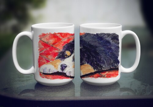 Carolines Treasures SS8842CM15 Bernese Mountain Dog Coffee Mug 15
